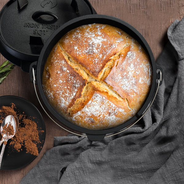 Dinkelbrot Selber Backen im Dutch Oven