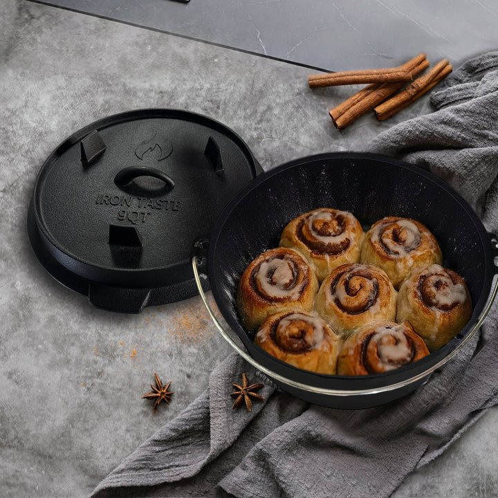 Zimtschnecken im Dutch Oven