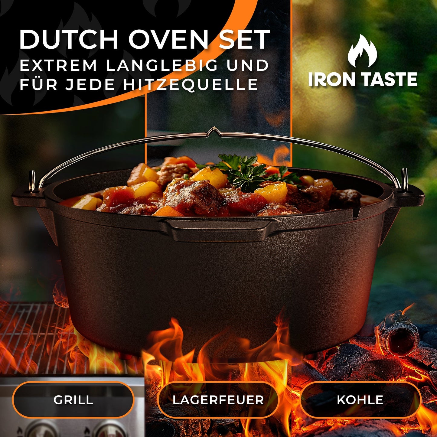 IRON TASTE Dutch Oven