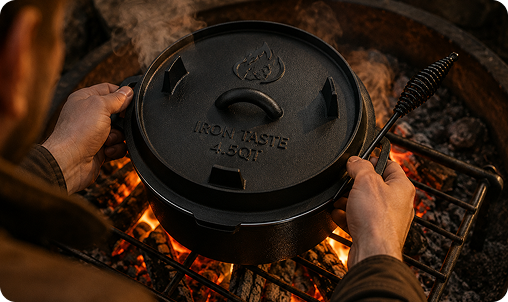 IRON TASTE Dutch Oven lifestyle image
